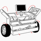 The low-slung tool pallet trundling behind him kept a five-foot distance, emitting quiet warning beeps.